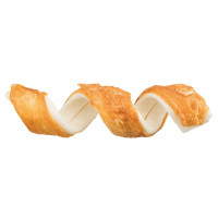Лакомство Trixie Denta Fun Chicken Chewing Curls для собак, спиральки с курицей, 15 см, 3 шт, 110 г Лакомство Trixie Denta Fun Chicken Chewing Curls для собак, спиральки с курицей, 15 см, 3 шт, 110 г
