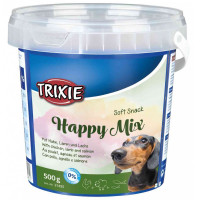 Смесь лакомств Trixie HappyMix для собак, микс, ягнёнок, лосось и курица, 500 г Смесь лакомств Trixie HappyMix для собак, микс, ягнёнок, лосось и курица, 500 г