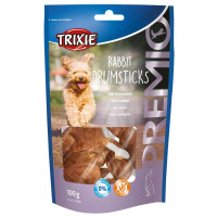 Съедобные палочки Trixie Rabbit Drumsticks для собак, из кролика, 100 г, 8 шт Съедобные палочки Trixie Rabbit Drumsticks для собак, из кролика, 100 г, 8 шт