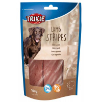 Ласощі Trixie Lamb Stripes для собак, ягня, 100 г Ласощі Trixie Lamb Stripes для собак, ягня, 100 г