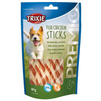 Ласощі Trixie Fish Chicken Sticks для собак, курка з рибою, 80 г Ласощі Trixie Fish Chicken Sticks для собак, курка з рибою, 80 г