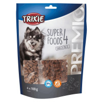 Лакомство Trixie PREMIO 4 Superfoods микс для собак, курица, утка, говядина и баранина, 100 г, упаковка 4 шт Лакомство Trixie PREMIO 4 Superfoods микс для собак, курица, утка, говядина и баранина, 100 г, упаковка 4 шт