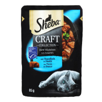 Влажный корм Sheba для кошек, с тунцом в соусе, 85 г Влажный корм Sheba для кошек, с тунцом в соусе, 85 г