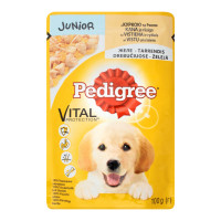 Вологий корм Pedigree для цуценят, курка в желе, 100 г Вологий корм Pedigree для цуценят, курка в желе, 100 г