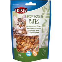 Ласощі, Trixie Premio, для кішок, курка / восьминіг, 50 г Ласощі, Trixie Premio, для кішок, курка / восьминіг, 50 г
