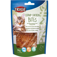 Лакомство Trixie Catnip Chicken Bites для кошек, курица, кошачья мята, 50 г Лакомство Trixie Catnip Chicken Bites для кошек, курица, кошачья мята, 50 г