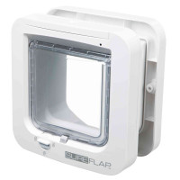 Дверца Trixie SureFlap 4-Way Cat Flap, для кошек, 21×21 см, белый Дверца Trixie SureFlap 4-Way Cat Flap, для кошек, 21×21 см, белый