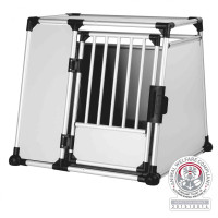 Двойной транспортировочный бокс Trixie для собак, серебро, 94×87×93 см Двойной транспортировочный бокс Trixie для собак, серебро, 94×87×93 см