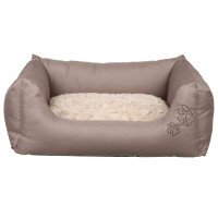 Лежак Trixie Drago Cosy для собак, серо-бежевый, 110×95 см Лежак Trixie Drago Cosy для собак, серо-бежевый, 110×95 см