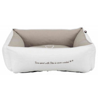 Лежак Trixie Pet's Home для собак, бело-коричневый, 100×70 см
