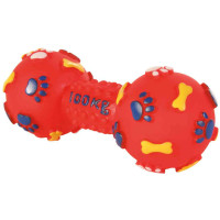 Гантель з пищалкою Trixie з лапами, для собак, 25 см Гантель з пищалкою Trixie з лапами, для собак, 25 см