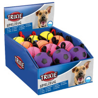 Игрушка мяч на канате Trixie для собак, диаметр 6 см, длина каната — 30 см, цвет в ассортименте Игрушка мяч на канате Trixie для собак, диаметр 6 см, длина каната — 30 см, цвет в ассортименте