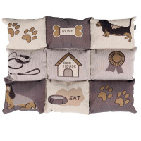 Подстилка Trixie Patchwork для собак, коричнево-бежевый, 55×45 см Подстилка Trixie Patchwork для собак, коричнево-бежевый, 55×45 см
