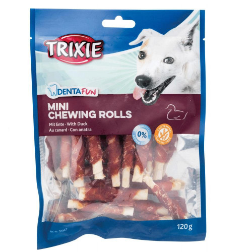 Жувальна паличка Trixie Denta Fun для собак, качка, 6 см, 120 г