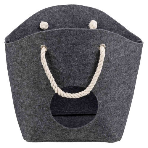 М'яке місце Trixie Polly для котів і собак, поліестер, сірий, 50×38×20 см