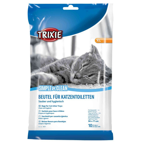 Пакет для котячого туалету, Trixie, 56 × 71 см, 10 шт