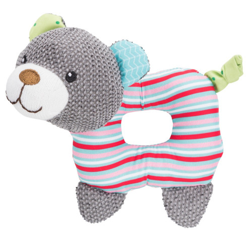 Игрушка Trixie - Junior мишка, для собак, 16 см, ткань