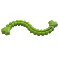 Игрушка AnimAll GrizZzly для собак, шнур мотивационный, зеленый, 33 см Игрушка AnimAll GrizZzly для собак, шнур мотивационный, зеленый, 33 см