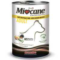 Консерва Morando MioCane Chicken & Rice для собак, з куркою і рисом, 400 г Консерва Morando MioCane Chicken & Rice для собак, з куркою і рисом, 400 г