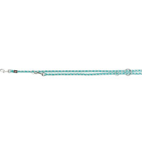 Повідець-перестібка Trixie Cavo Reflect Adjustable Lead для собак, світловідбиваючий, розмір S-M, 2 м/12 мм, океан Повідець-перестібка Trixie Cavo Reflect Adjustable Lead для собак, світловідбиваючий, розмір S-M, 2 м/12 мм, океан