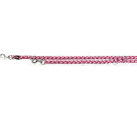 Поводок-перестёжка Trixie Cavo Reflect Adjustable Lead для собак, светоотражающий, размер L-XL, 2 м/18 мм, фуксия Поводок-перестёжка Trixie Cavo Reflect Adjustable Lead для собак, светоотражающий, размер L-XL, 2 м/18 мм, фуксия