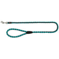 Поводок Trixie Cavo Lead для собак, плетёный, круглый, размер L-XL, 1 м/18 мм, океан/графит Поводок Trixie Cavo Lead для собак, плетёный, круглый, размер L-XL, 1 м/18 мм, океан/графит