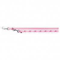 Поводок-перестежка Trixie RoseHearts, для собак, 2 м, 25 мм, розовый Поводок-перестежка Trixie RoseHearts, для собак, 2 м, 25 мм, розовый