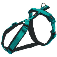 Шлея Trixie Premium Trekking Harness для собак, 62-74 см, 25 мм, розмір M-L, океан-графіт Шлея Trixie Premium Trekking Harness для собак, 62-74 см, 25 мм, розмір M-L, океан-графіт