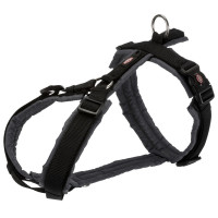 Шлея Trixie Premium Trekking Harness для собак, 80-97 см, 25 мм, розмір XL, чорний-графіт Шлея Trixie Premium Trekking Harness для собак, 80-97 см, 25 мм, розмір XL, чорний-графіт