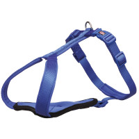 Шлея Trixie Premium Y-Harness для собак, 37-45 см, 15 мм, размер XS-S, синий Шлея Trixie Premium Y-Harness для собак, 37-45 см, 15 мм, размер XS-S, синий