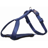 Шлея Trixie Premium Y-Harness для собак, 37-45 см, 15 мм, размер XS-S, индиго Шлея Trixie Premium Y-Harness для собак, 37-45 см, 15 мм, размер XS-S, индиго