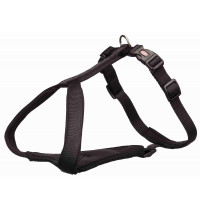 Шлея Trixie Premium Y-Harness для собак, 65-80 см, 20 мм, размер M-L, черный Шлея Trixie Premium Y-Harness для собак, 65-80 см, 20 мм, размер M-L, черный