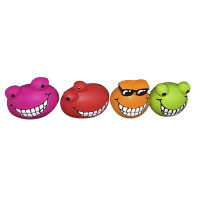 Игрушка Croci смайл анималс для собак, силикон, 6-8 см, цена за 1 шт Игрушка Croci смайл анималс для собак, силикон, 6-8 см, цена за 1 шт