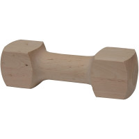 Іграшка Croci гантеля для собак, дерево, 22×6.5×6.5 см Іграшка Croci гантеля для собак, дерево, 22×6.5×6.5 см
