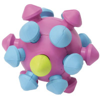 Игрушка Croci литой мяч-мина, для собак, резина, 11 см Игрушка Croci литой мяч-мина, для собак, резина, 11 см