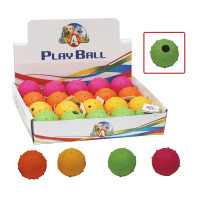 Игрушка Croci мяч с шипами, для собак, со звуком, 5 см, 4 цвета