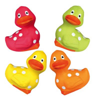 Игрушка-пищалка Croci уточка, для собак, латекс, 8 см Игрушка-пищалка Croci уточка, для собак, латекс, 8 см