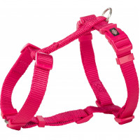 Шлея Trixie Premium H-Harness для собак, 30-44 см, 10 мм, размер XS-S, фуксия Шлея Trixie Premium H-Harness для собак, 30-44 см, 10 мм, размер XS-S, фуксия