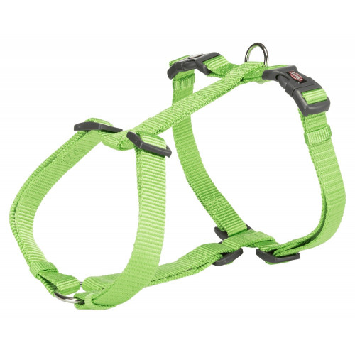 Шлея Trixie Premium H-Harness для собак, 42-60 см, 15 мм, розмір S-M, яблучний