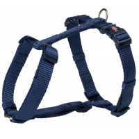 Шлея Trixie Premium H-Harness для собак, 52-75 см, 20 мм, размер M-L, индиго Шлея Trixie Premium H-Harness для собак, 52-75 см, 20 мм, размер M-L, индиго