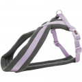 Шлея Trixie Premium Touring Harness для собак, 45-80 см, 25 мм, розмір M, бузковий