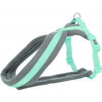 Шлея Trixie Premium Touring Harness для собак, 60-100 см, 25 мм, размер L, мятный Шлея Trixie Premium Touring Harness для собак, 60-100 см, 25 мм, размер L, мятный