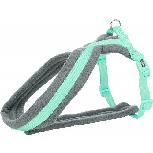 Шлея Trixie Premium Touring Harness для собак, 60-100 см, 25 мм, розмір L, м'ятний