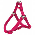 Шлея Trixie Premium One Touch Harness, для собак, 40-50 см, 15 мм, розмір S, фуксія
