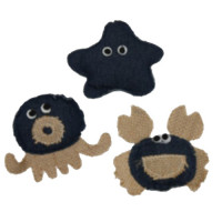 Игрушка Croci морепродукты мягкие, для котов, ассорти, 13 см, цена за 1 шт Игрушка Croci морепродукты мягкие, для котов, ассорти, 13 см, цена за 1 шт