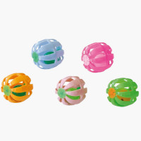 Игрушка Croci мяч-клетка, для котов, со звонком, 4 см, цена за 1 шт Игрушка Croci мяч-клетка, для котов, со звонком, 4 см, цена за 1 шт