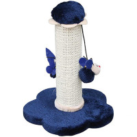 Кігтеточка Croci Mini Flowers на підставці з іграшкою, для котів, 25×25×30 см Кігтеточка Croci Mini Flowers на підставці з іграшкою, для котів, 25×25×30 см
