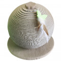 Кігтеточка Croci Papercat Sphere сфера на підставці, для котів, гофракартон, 30×30×33 см