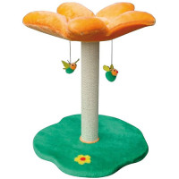 Кігтеточка Croci Tree Flowers Primrose примула на підставці, для котів, 45×45×56 см Кігтеточка Croci Tree Flowers Primrose примула на підставці, для котів, 45×45×56 см