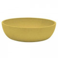 Миска Croci Bamboo для котів і собак, бамбукове волокно, жовта, 570 мл, 14 см
